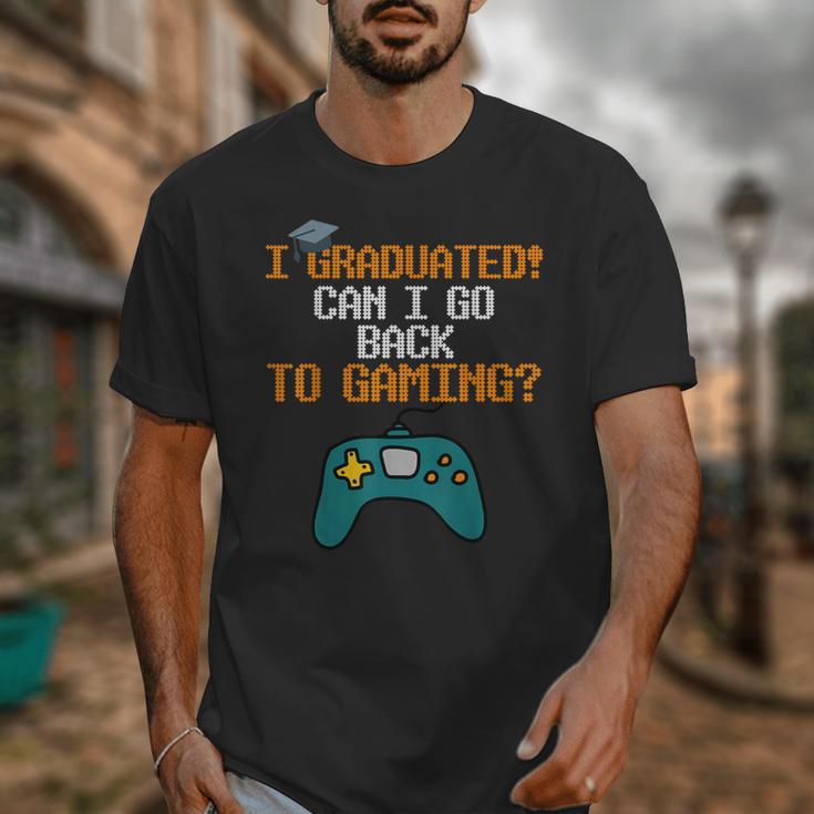 Graduation I Graduated Can I Go Back To Gaming Unisex T-Shirt