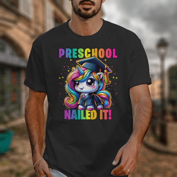 Graduation Preschool Unicorn Nailed It Pre-K Girls Grad Unisex T-Shirt