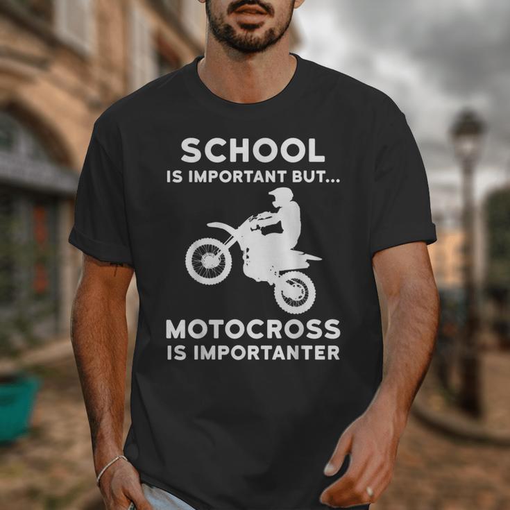 Graduation Shirt For Dirtbike Motocross Riders Unisex T-Shirt