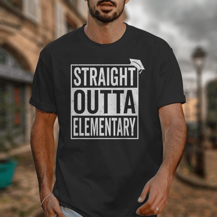 Graduation Shirt Straight Outta Elementary Unisex T-Shirt