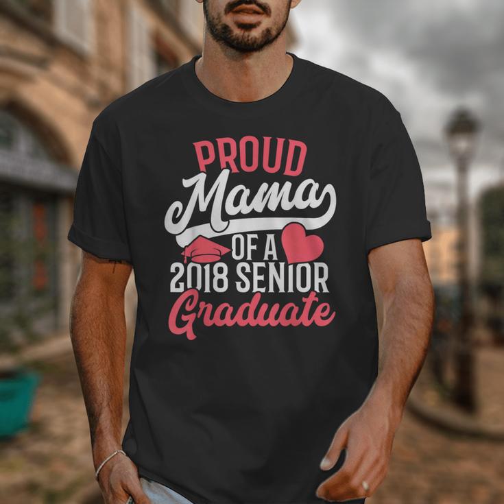GraduationShirt For Mom Proud Mama Of 2018 Senior Tee Unisex T-Shirt