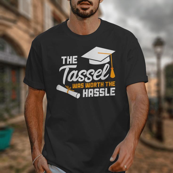 GraduationShirt Tassel Was Worth The Hassle Tee Unisex T-Shirt