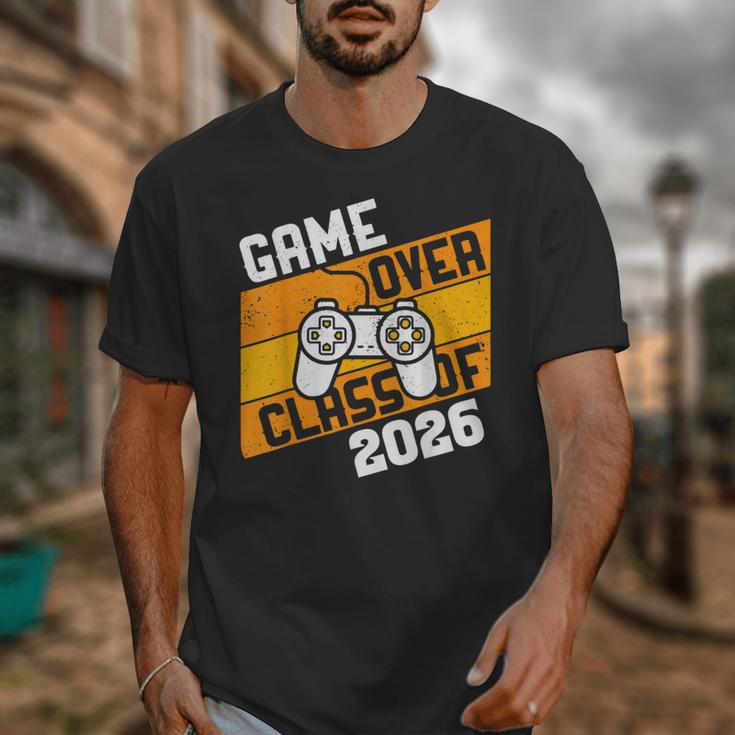Graduation Video Gamer Game Over Class Of 2026 Senior Unisex T-Shirt