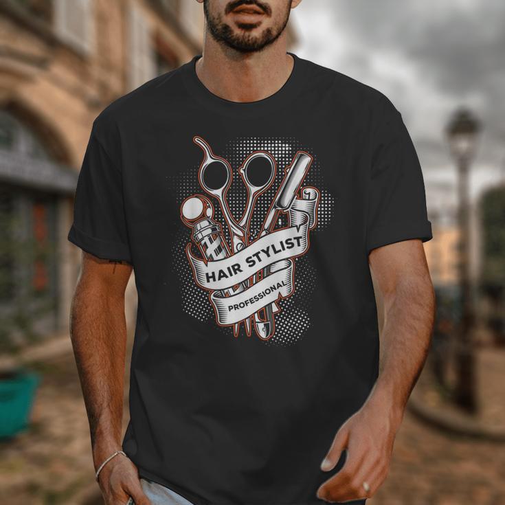 Hairdresser Gift Idea Graduation Tattoo Craft Hairstylist Unisex T-Shirt