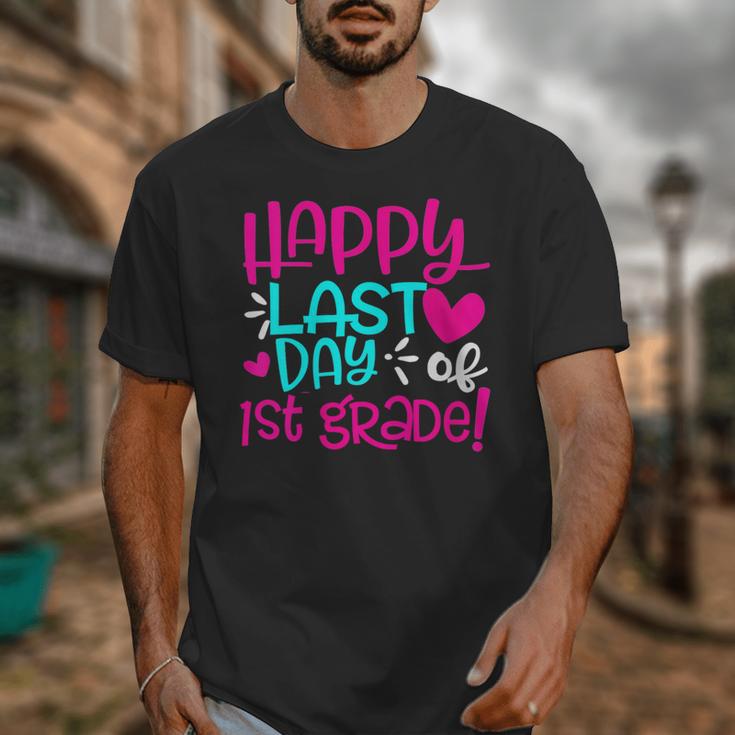 Happy Last Day Of First 1st Grade Teacher Student Graduation Unisex T-Shirt