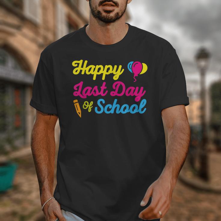 Happy Last Day Of School Graduation Teacher Students T-Shirt Unisex T-Shirt