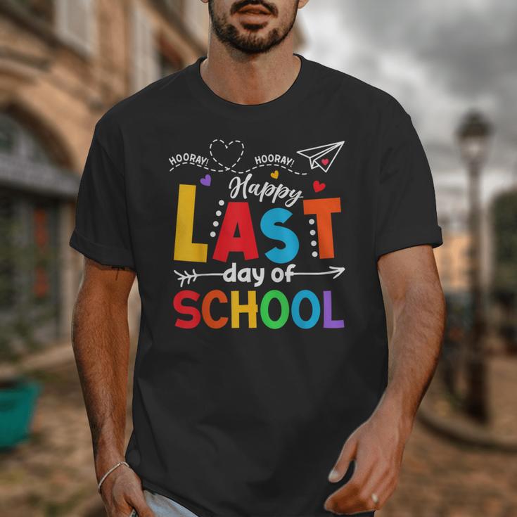 Happy Last Day Of School Teacher Women Student Graduation Unisex T-Shirt