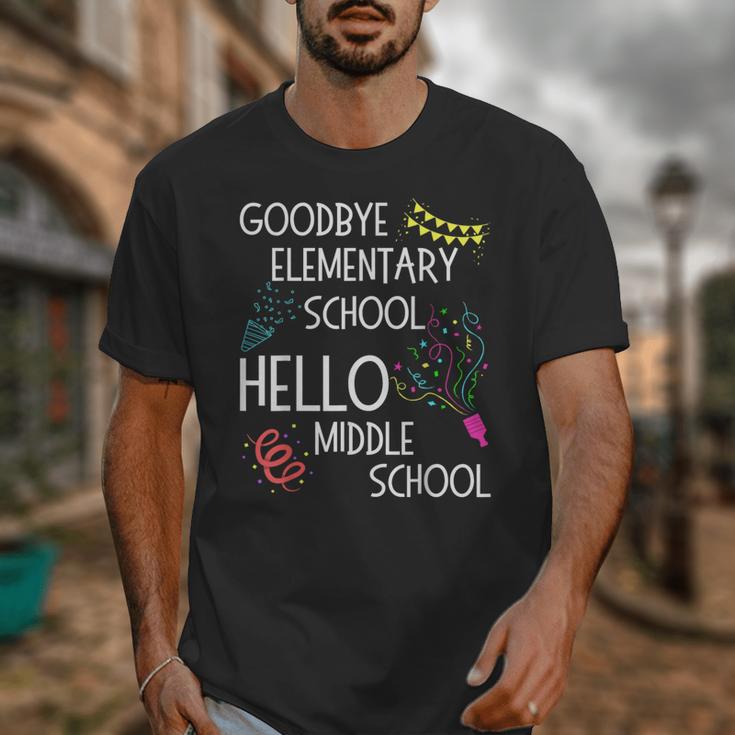 Hello Middle School Graduation Elementary School T-Shirt Unisex T-Shirt
