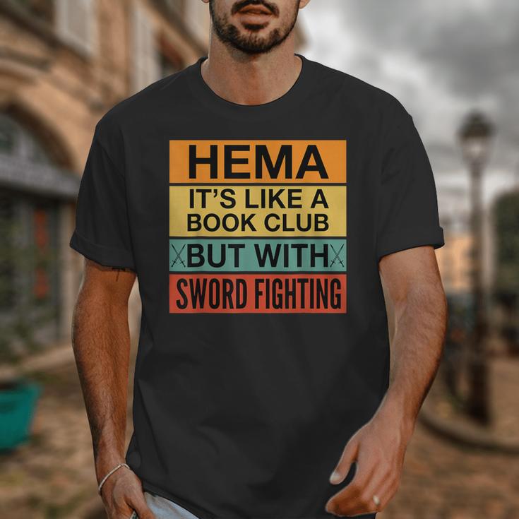 Hema Definition Like A Book Club With Swords Unisex T-Shirt
