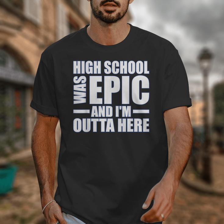 High School Graduate Graduation Party Meme Unisex T-Shirt