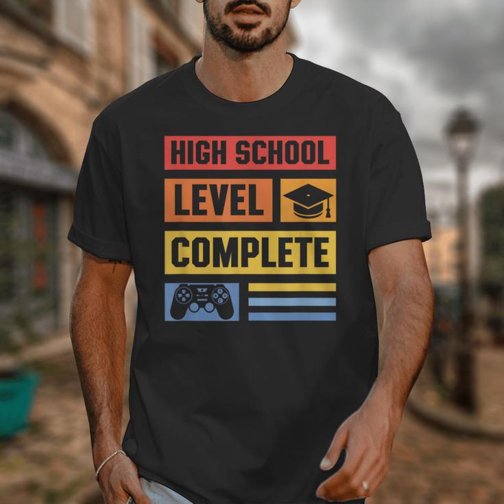 High School Level Complete Class Of 2024 Senior Graduation Unisex T-Shirt