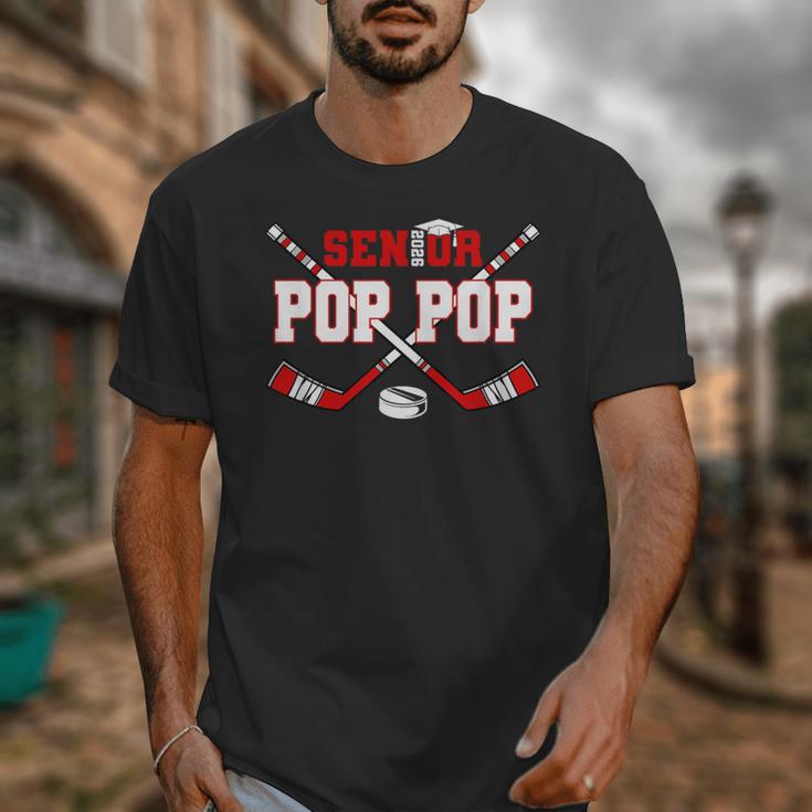 Hockey Senior Pop Pop Graduation Class Of 2026 Kids Unisex T-Shirt