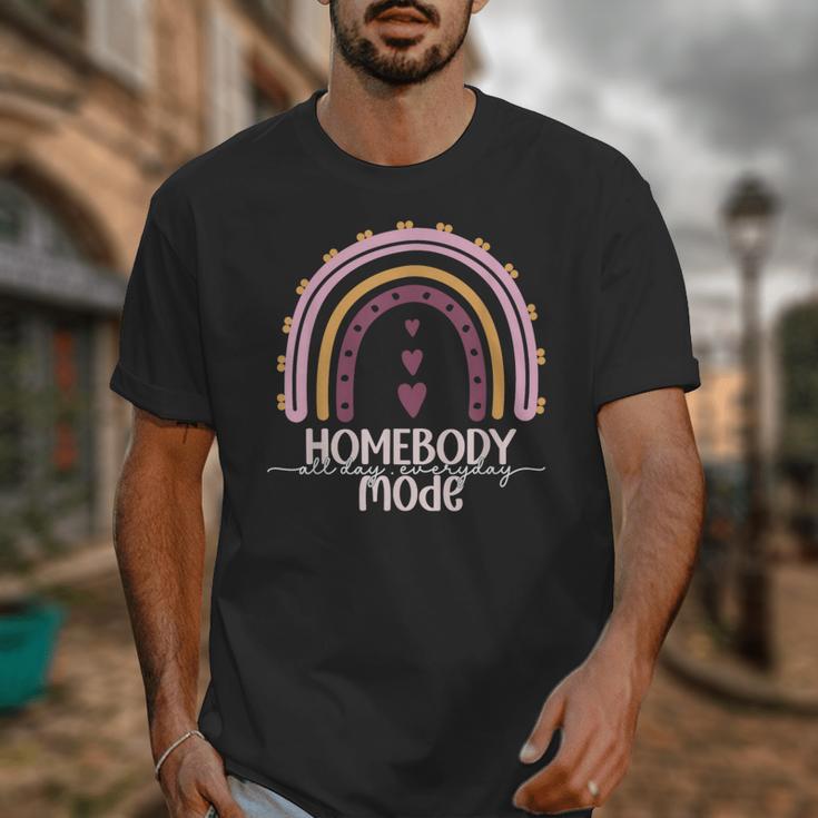 Homebody Introvert Homebody Mode Everyday Unisex T-Shirt