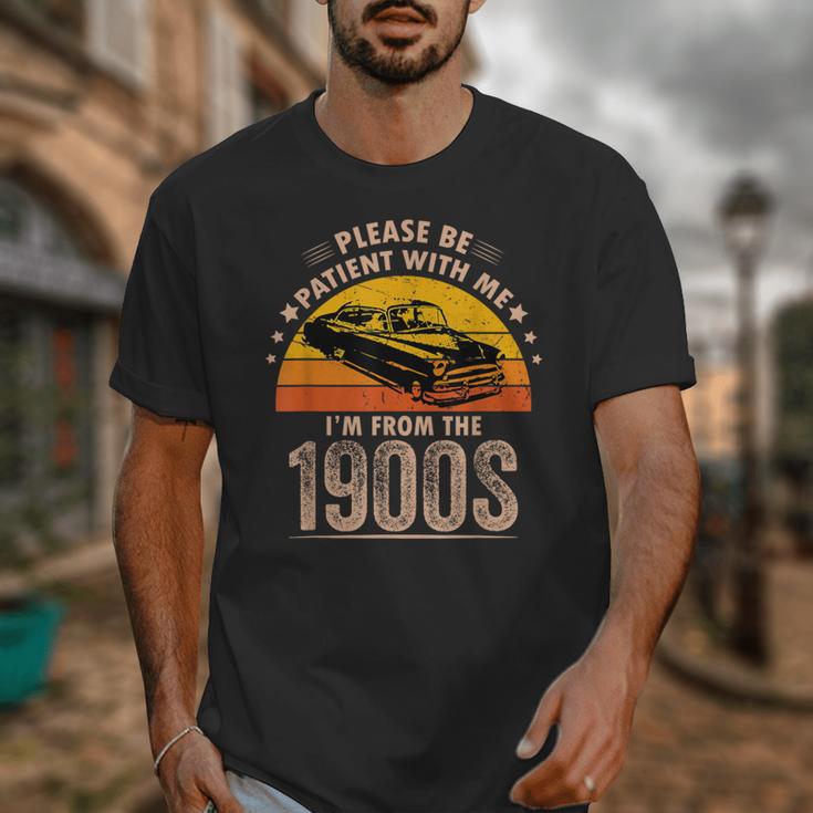 Humorous Saying Please Be Patient With Me I'm From The 1900s Unisex T-Shirt Humorous Saying Please Be Patient With Me I'm From The 1900s Unisex T-Shirt