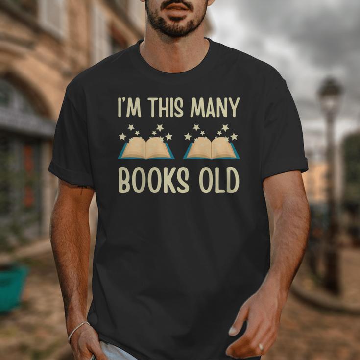 I'm This Many Books Old Read Book 2nd Birthday 2 Years Old Unisex T-Shirt I'm This Many Books Old Read Book 2nd Birthday 2 Years Old Unisex T-Shirt