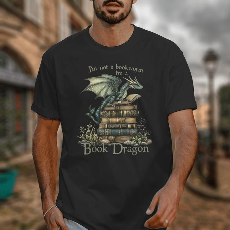 I'm Not A Bookworm I'm A Book Dragon Unisex T-Shirt I'm Not A Bookworm I'm A Book Dragon Unisex T-Shirt