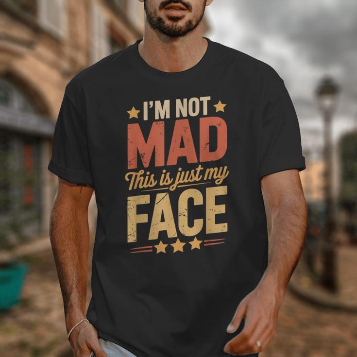 I'm Not Mad This Is Just My Face Introvert Unisex T-Shirt I'm Not Mad This Is Just My Face Introvert Unisex T-Shirt
