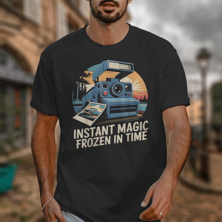 Instant Magic Frozen In Time Retro Camera Nostalgia Unisex T-Shirt