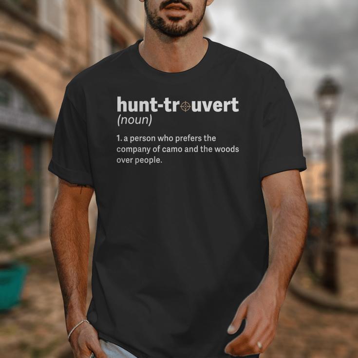 Introvert Hunter Definition Sarcastic Wildlife Hunting Humor Unisex T-Shirt Introvert Hunter Definition Sarcastic Wildlife Hunting Humor Unisex T-Shirt