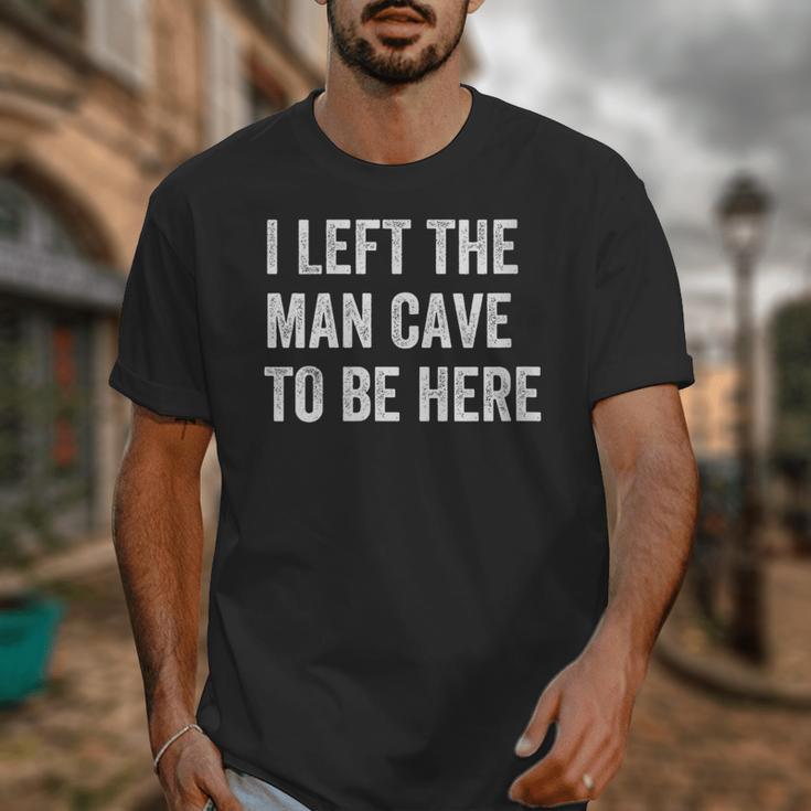 Introvert Man Cave For Shy People Unisex T-Shirt Introvert Man Cave For Shy People Unisex T-Shirt
