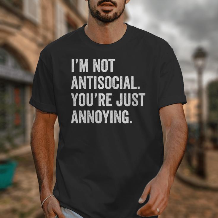 Introvert Quote Snarky Unisex T-Shirt Introvert Quote Snarky Unisex T-Shirt