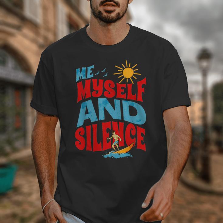 Introvert Relaxation Me Myself And Silence Summer Vacation For Men Women Unisex T-Shirt Introvert Relaxation Me Myself And Silence Summer Vacation For Men Women Unisex T-Shirt