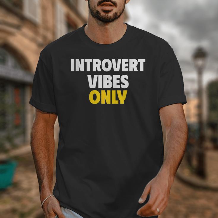 Introvert Vibes Only Unisex T-Shirt Introvert Vibes Only Unisex T-Shirt