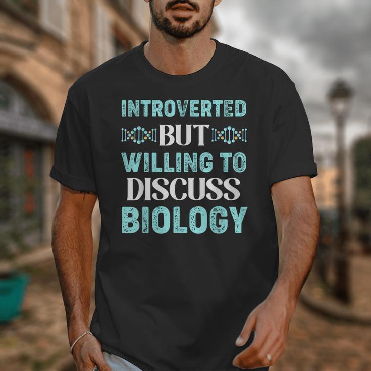 Introverted Biology Science Biologist Introverts Unisex T-Shirt