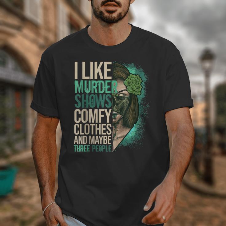 Introverted Murder Shows True Crime Lovers Introvert Unisex T-Shirt