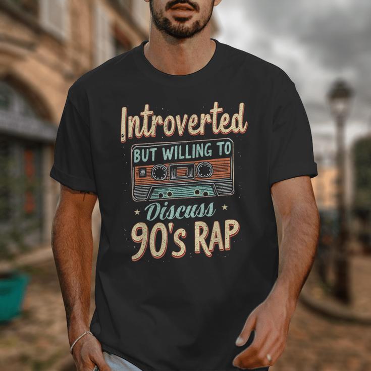 Introverted But Willing To Discuss 90s Rap Unisex T-Shirt