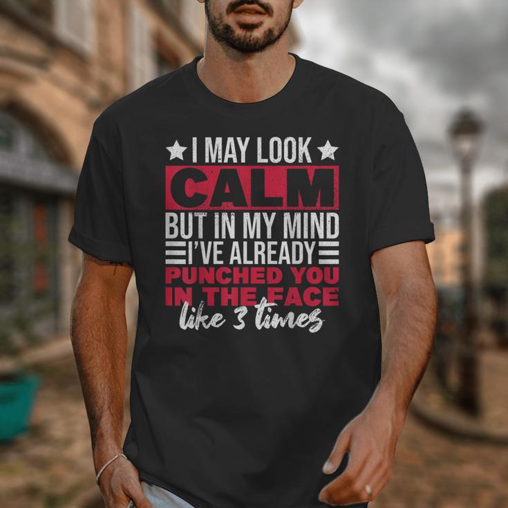 Introverts I May Look Calm But In My Head Unisex T-Shirt Introverts I May Look Calm But In My Head Unisex T-Shirt