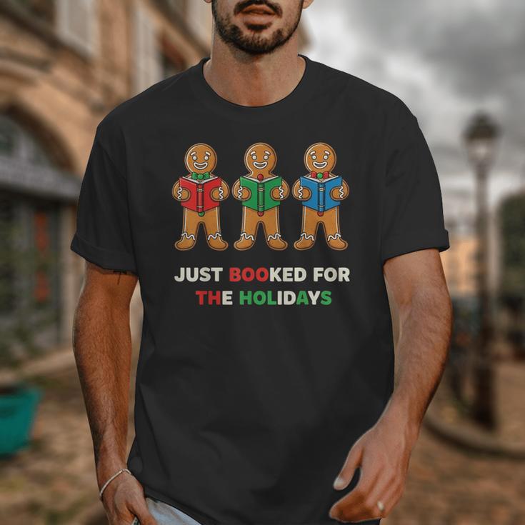 Just Booked For The Holidays Gingerbread Unisex T-Shirt
