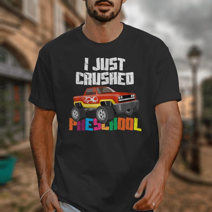 I Just Crushed Preschool Monster Truck Graduation Unisex T-Shirt