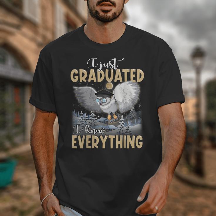 I Just Graduated I Know Everything Graduation Unisex T-Shirt