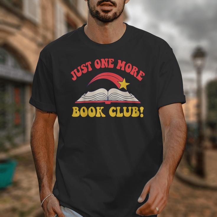 Just One More Book Club Bookish Hippie Unisex T-Shirt