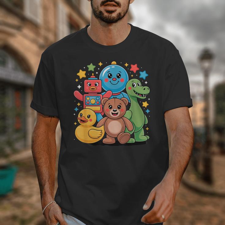 Kidcore Aesthetic Retro Vibes Colorful Cartoon Nostalgia Unisex T-Shirt