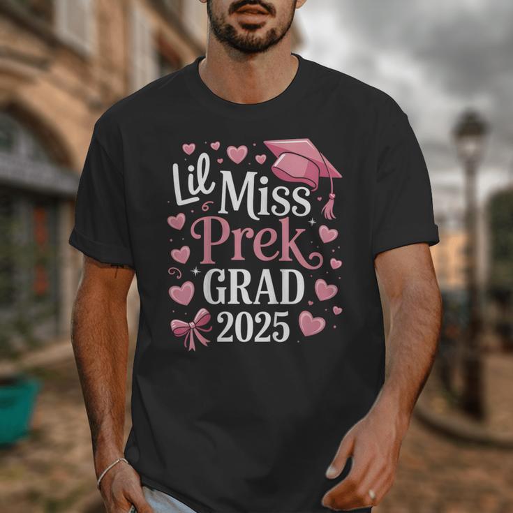 Kids Little Miss Pre-K Grad 2025 Preschool Girls Prek Graduation Unisex T-Shirt