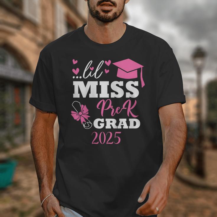 Kids Little Miss Pre-K Grad Preschool Prek Graduation 2025 Unisex T-Shirt