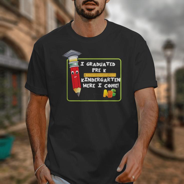 Kids Pre-K Graduation Kindergarten Here I Come Unisex T-Shirt