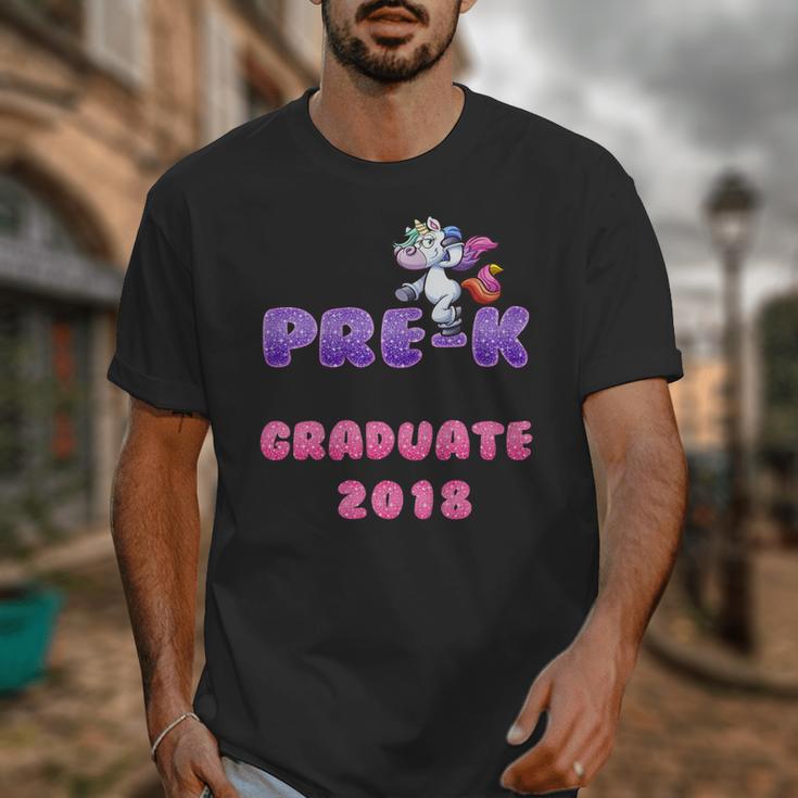 Kids Kids Pre-K PreSchool Unicorn GraduationShirt Unisex T-Shirt