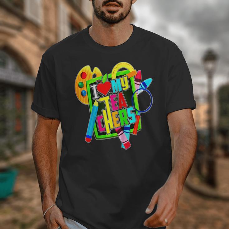 Kids Teens Graduation I Heart My Teachers I Love My Teachers Unisex T-Shirt