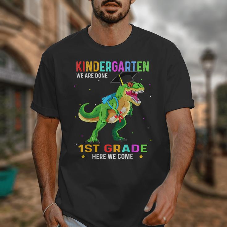 Kindergarten Graduation 1st Here We Come Class 2023 Dinosaur Unisex T-Shirt