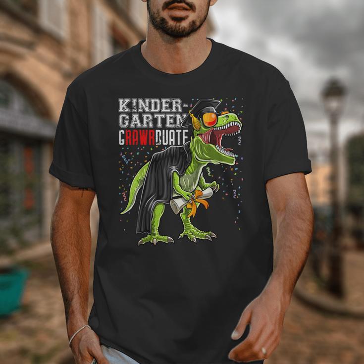 Kindergarten Grawrduate Dinosaur Graduation Cap Shirt Unisex T-Shirt
