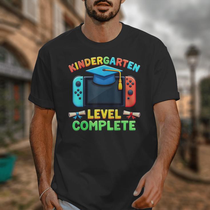 Kindergarten Level Complete Graduation Class 2025 Gamer Boys Unisex T-Shirt