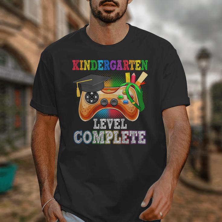 Kindergarten Level Complete Last Day Of School Graduation Unisex T-Shirt