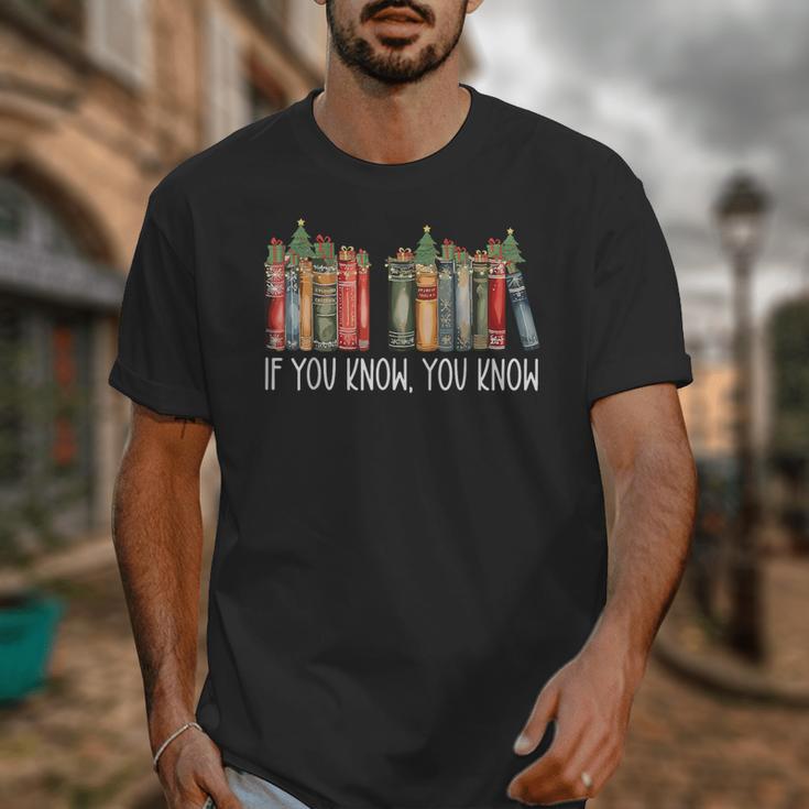 If You Know You Know 6 7 Reading Books Christmas 67 Meme Unisex T-Shirt