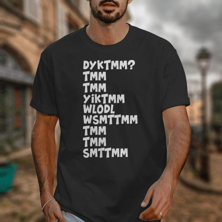 Do You Know The Muffin Man DYKTMM Nostalgia Quote Unisex T-Shirt