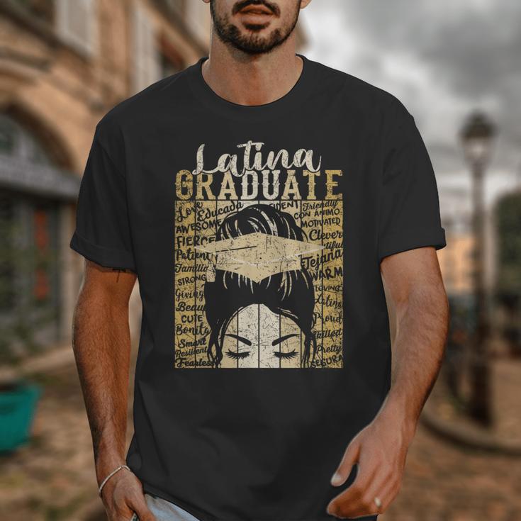 Latina Graduate Educated Powerful Class Of 2024 Graduation Unisex T-Shirt