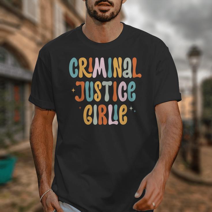 Lawyer True Crime Lover Addict Graduation Apparel Criminal Justice Girlie Major Degree Future Detective Unisex T-Shirt