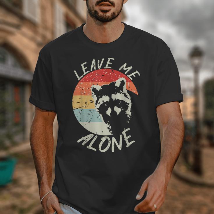 Leave Me Alone Raccoon Lover Introvert Antisocial Shy INTP Unisex T-Shirt Leave Me Alone Raccoon Lover Introvert Antisocial Shy INTP Unisex T-Shirt